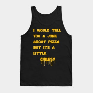 Funny - Pizza Tank Top